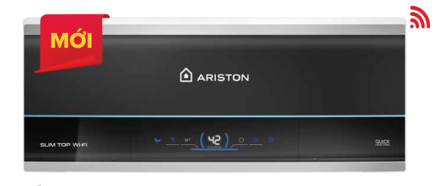 Bình nóng lạnh Ariston slim3 SL3 20 TOP WIFI VN, 20 lít wifi